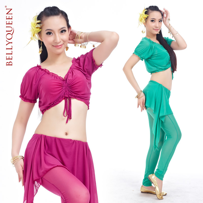 Dancewear Polyester Belly Dance Costumes For Ladies More Colors