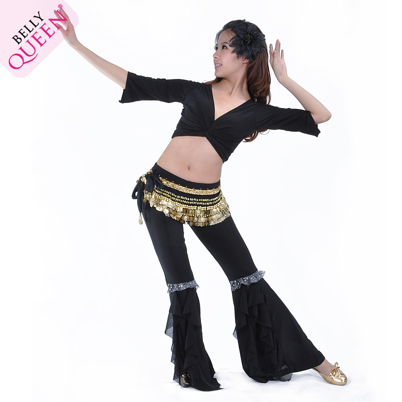 Dancewear Polyester Belly Dance Costumes For Ladies More Colors