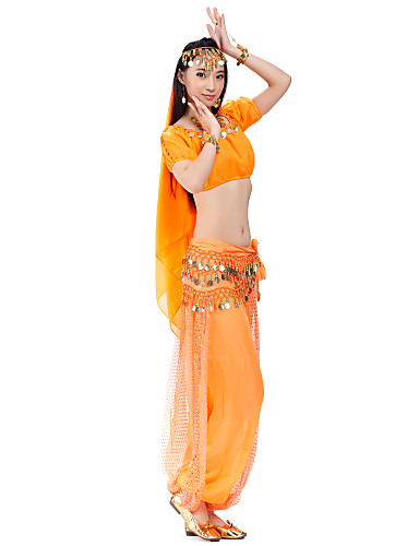 Dancewear Polyester Belly Dance Tops For Ladies