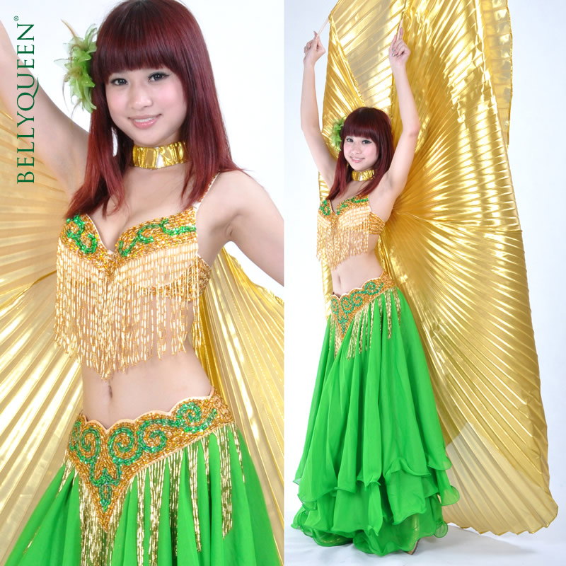 Dance Outfits Polyester Belly Dance Costumes For Ladies